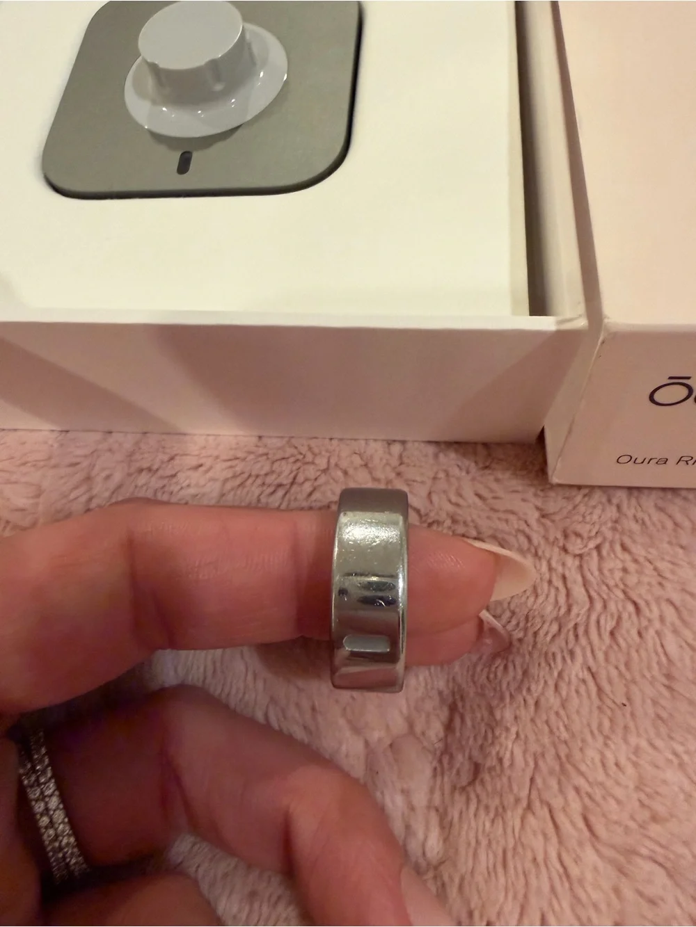 Oura Ring Gen 4 Size 7 Silver